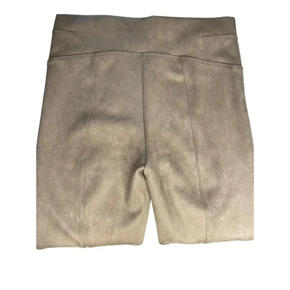 SPANX Faux Suede Leggings Size L Camel - Picture 10 of 10